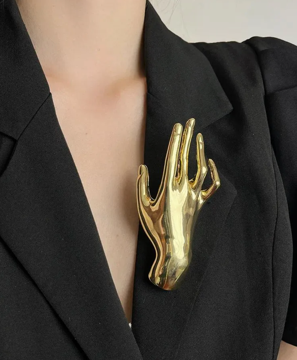 Hailey Hand Brooch